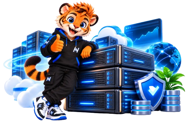 Tigo Premium Hosting mascot