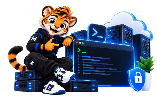 Tigo - Hostofic growth mascot